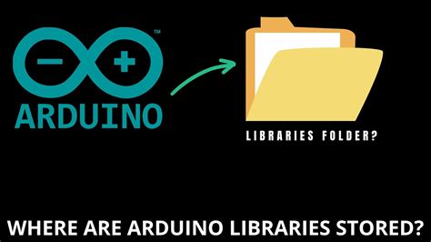 where are arduino libraries stored.